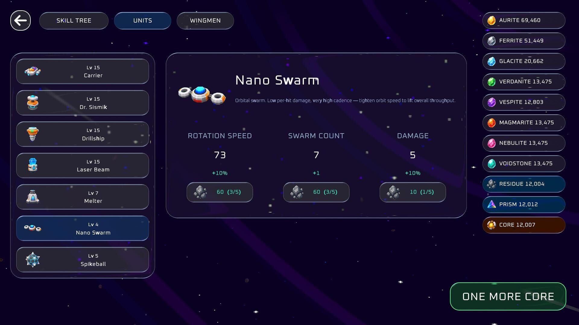 Screenshot for One More Core