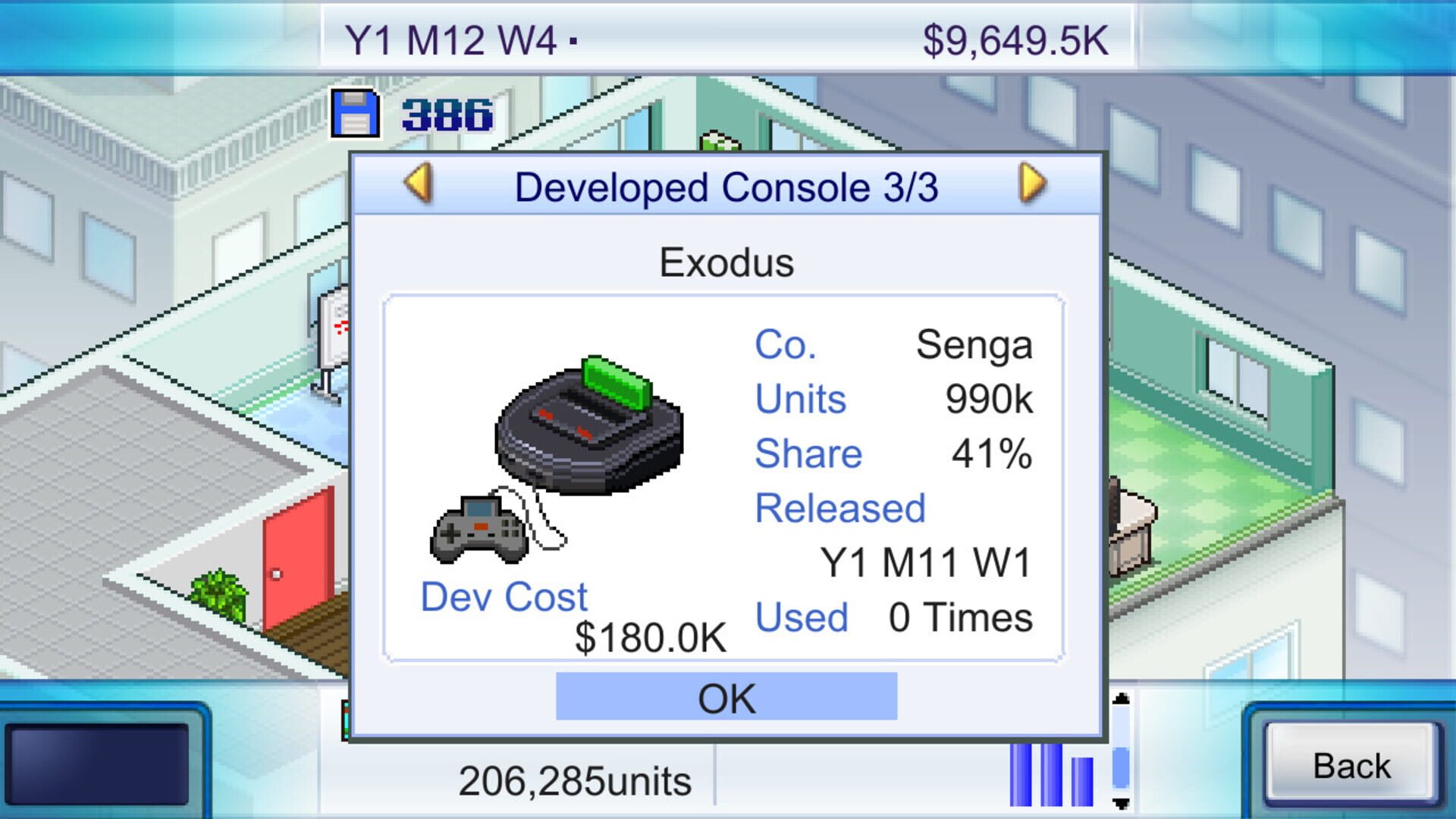 Screenshot for Game Dev Story