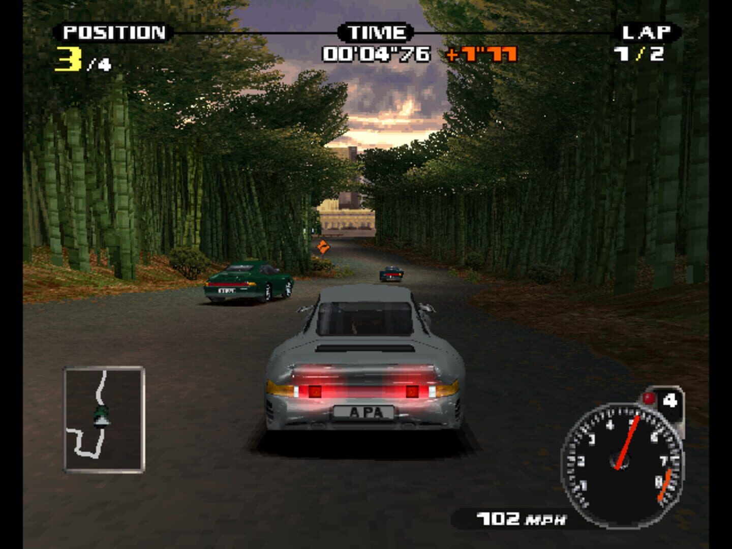 Screenshot for Need for Speed: Porsche Unleashed