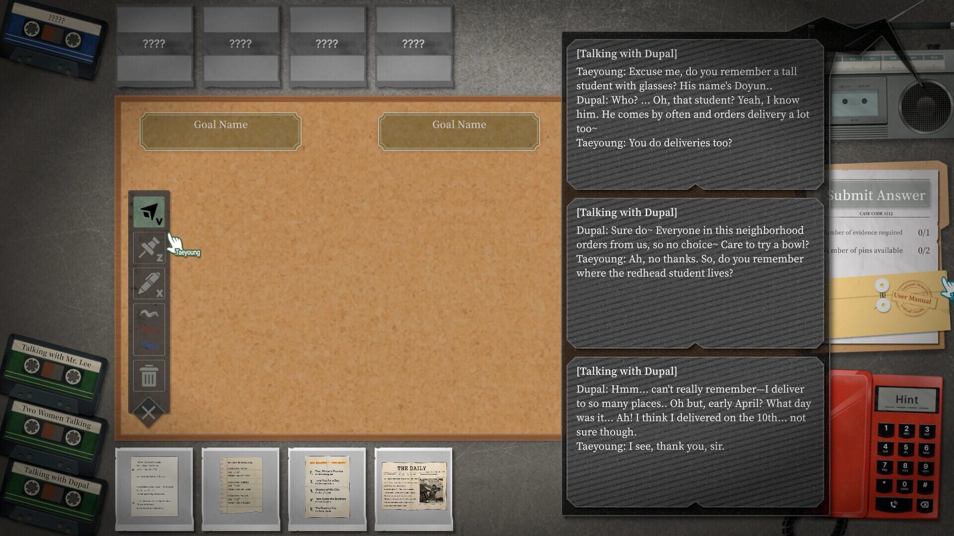 Screenshot for Garisani Detective Agency