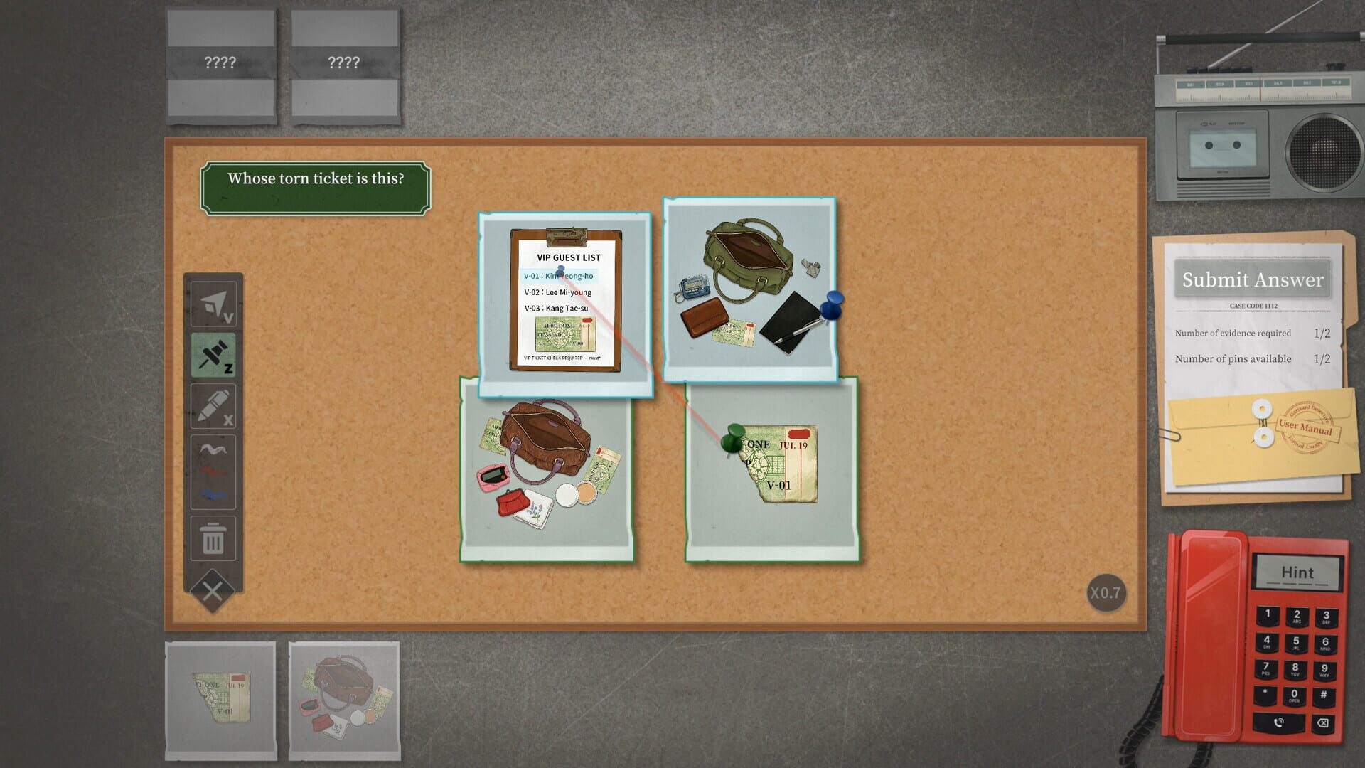 Screenshot for Garisani Detective Agency
