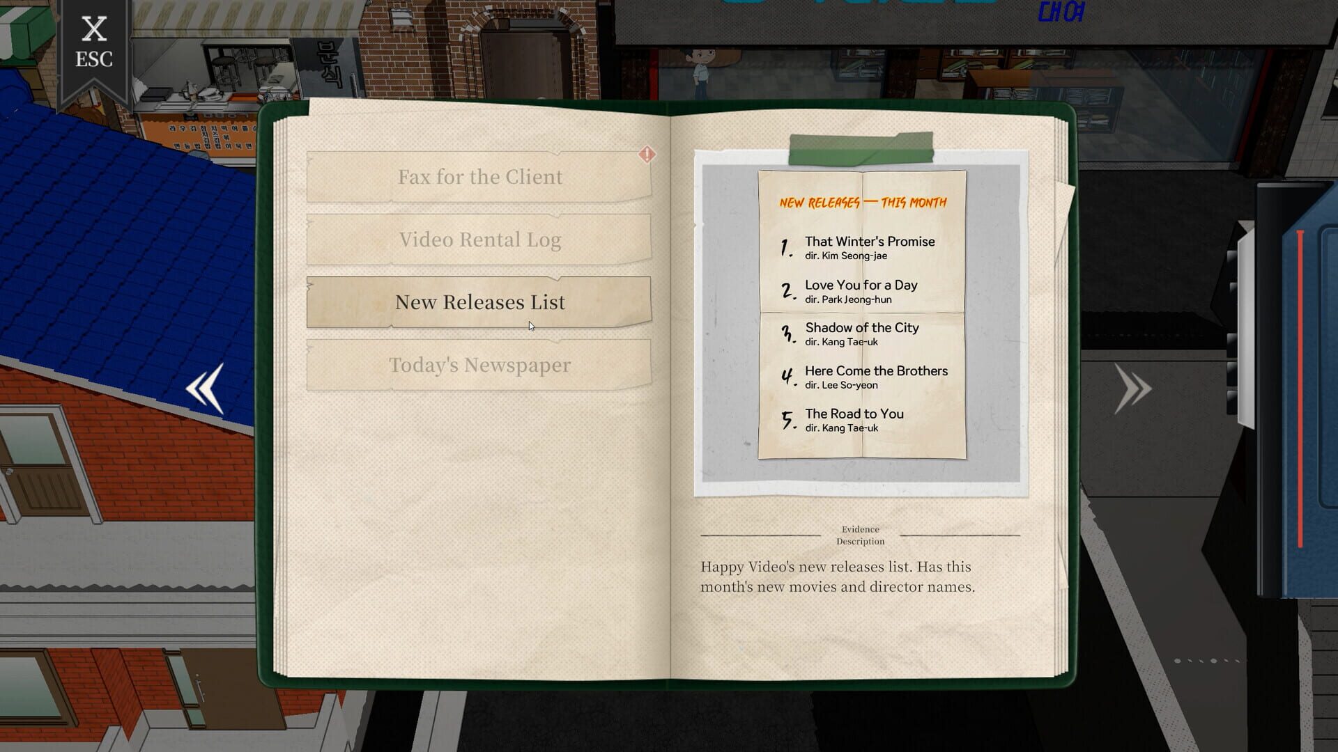 Screenshot for Garisani Detective Agency