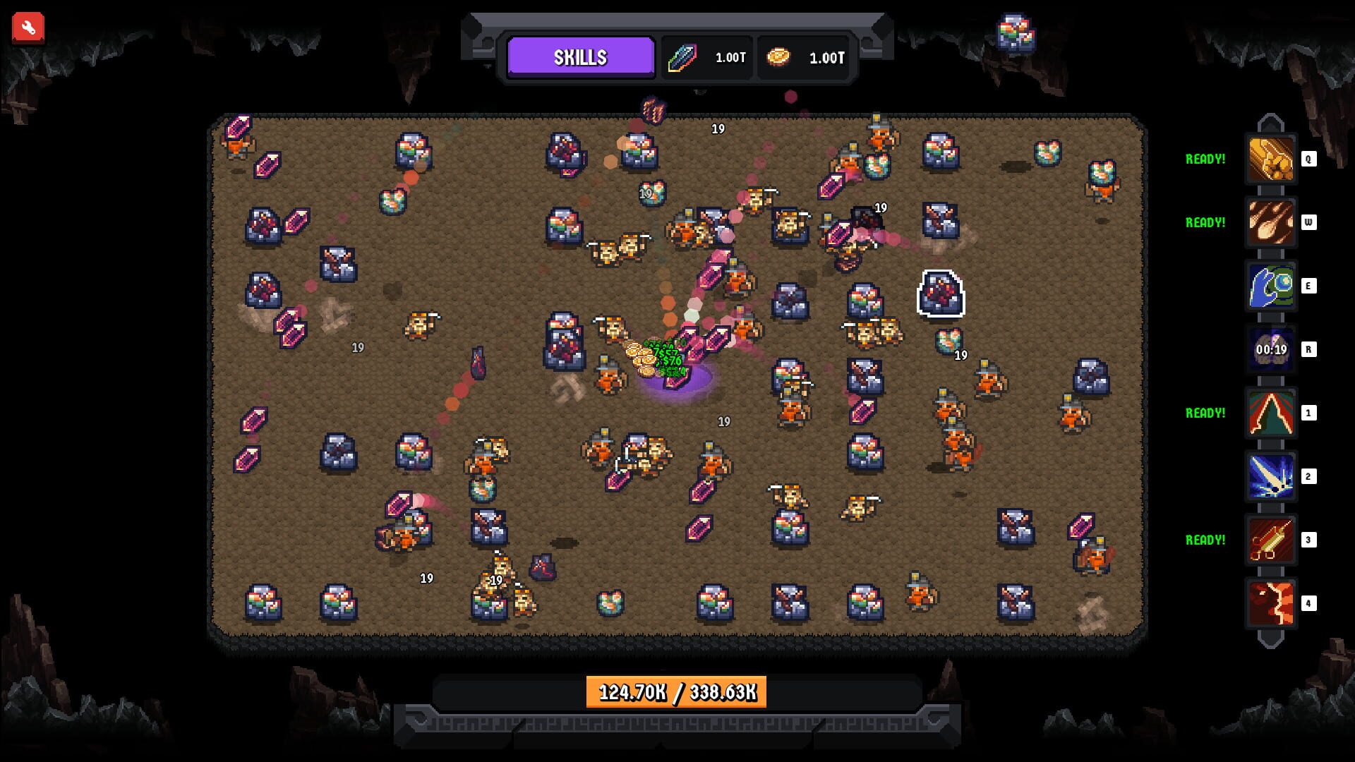 Screenshot for Mining and Dwarves