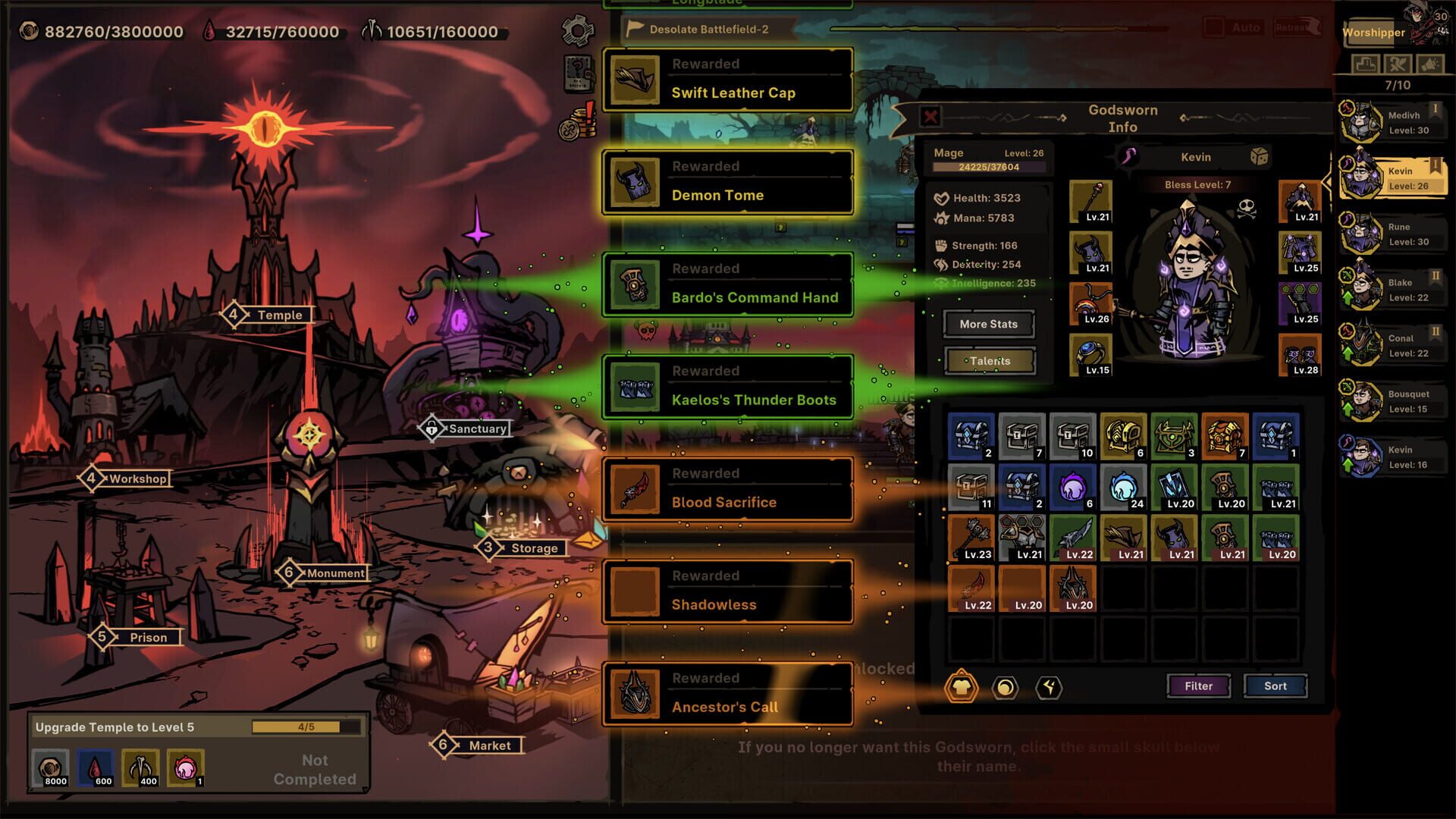 Screenshot for Path of Idle: Old Gods Rising