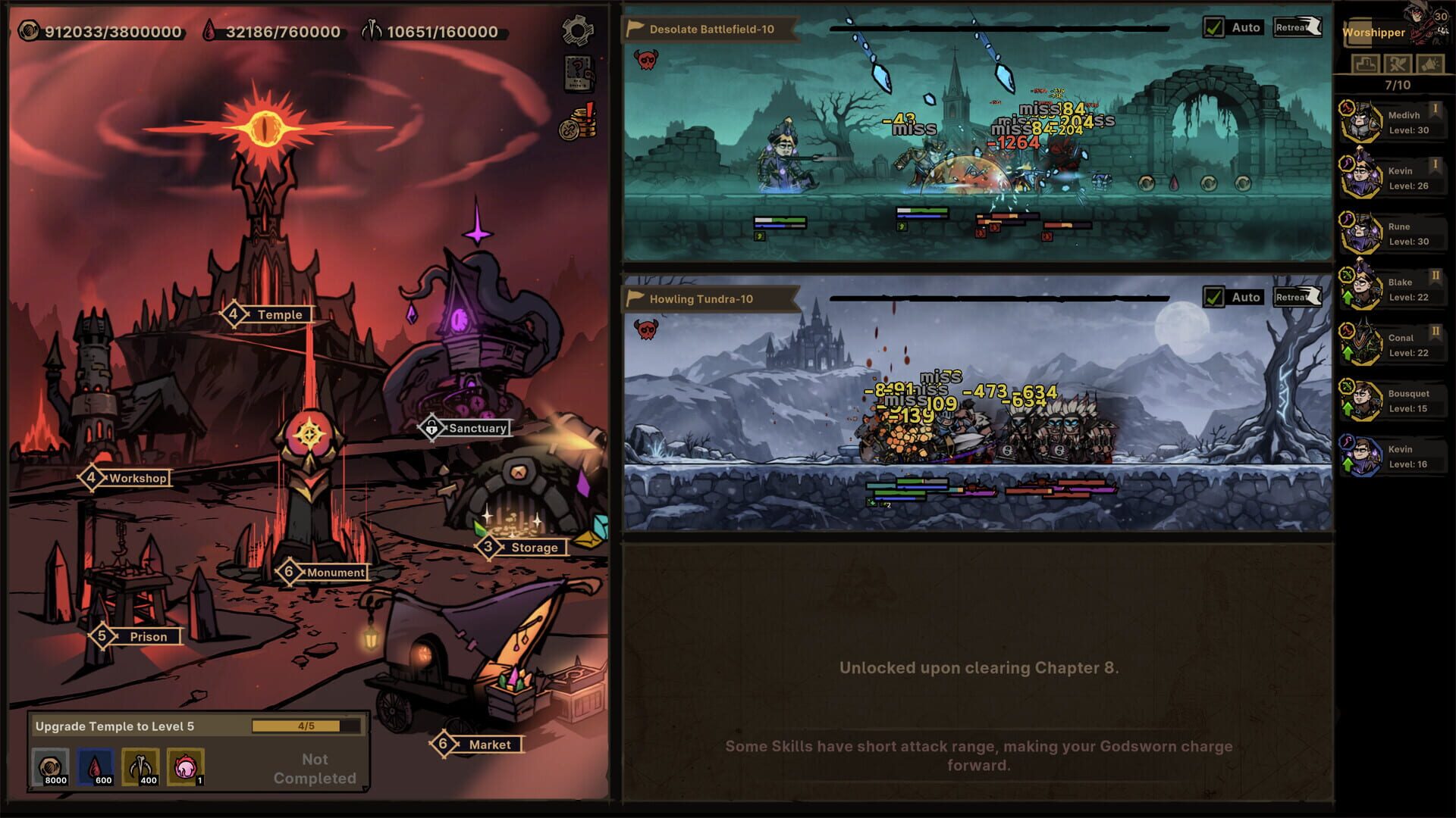 Screenshot for Path of Idle: Old Gods Rising