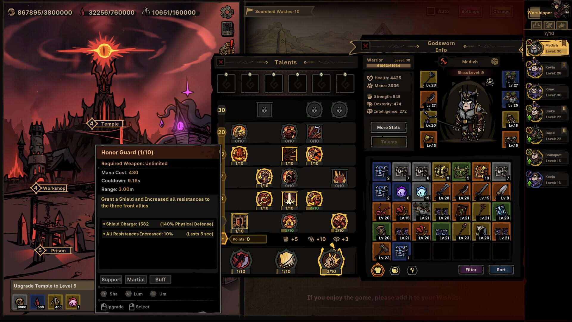 Screenshot for Path of Idle: Old Gods Rising