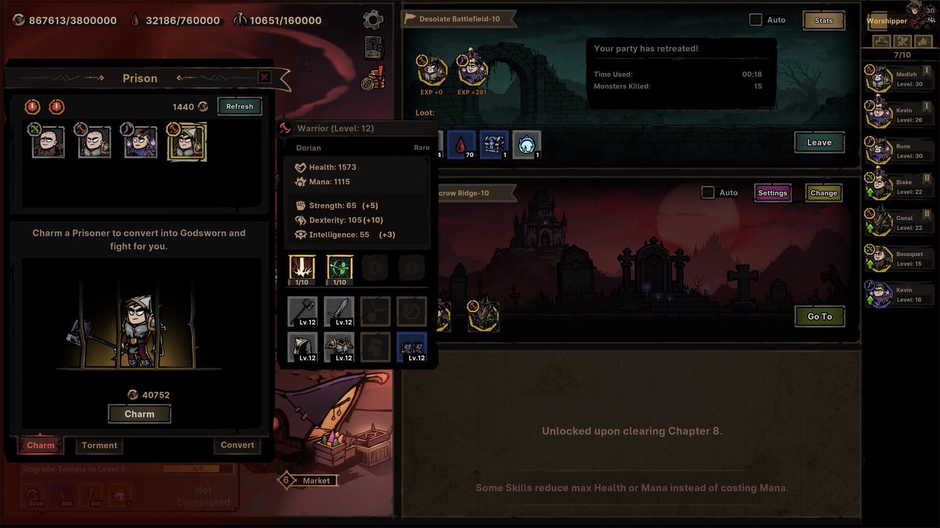 Screenshot for Path of Idle: Old Gods Rising