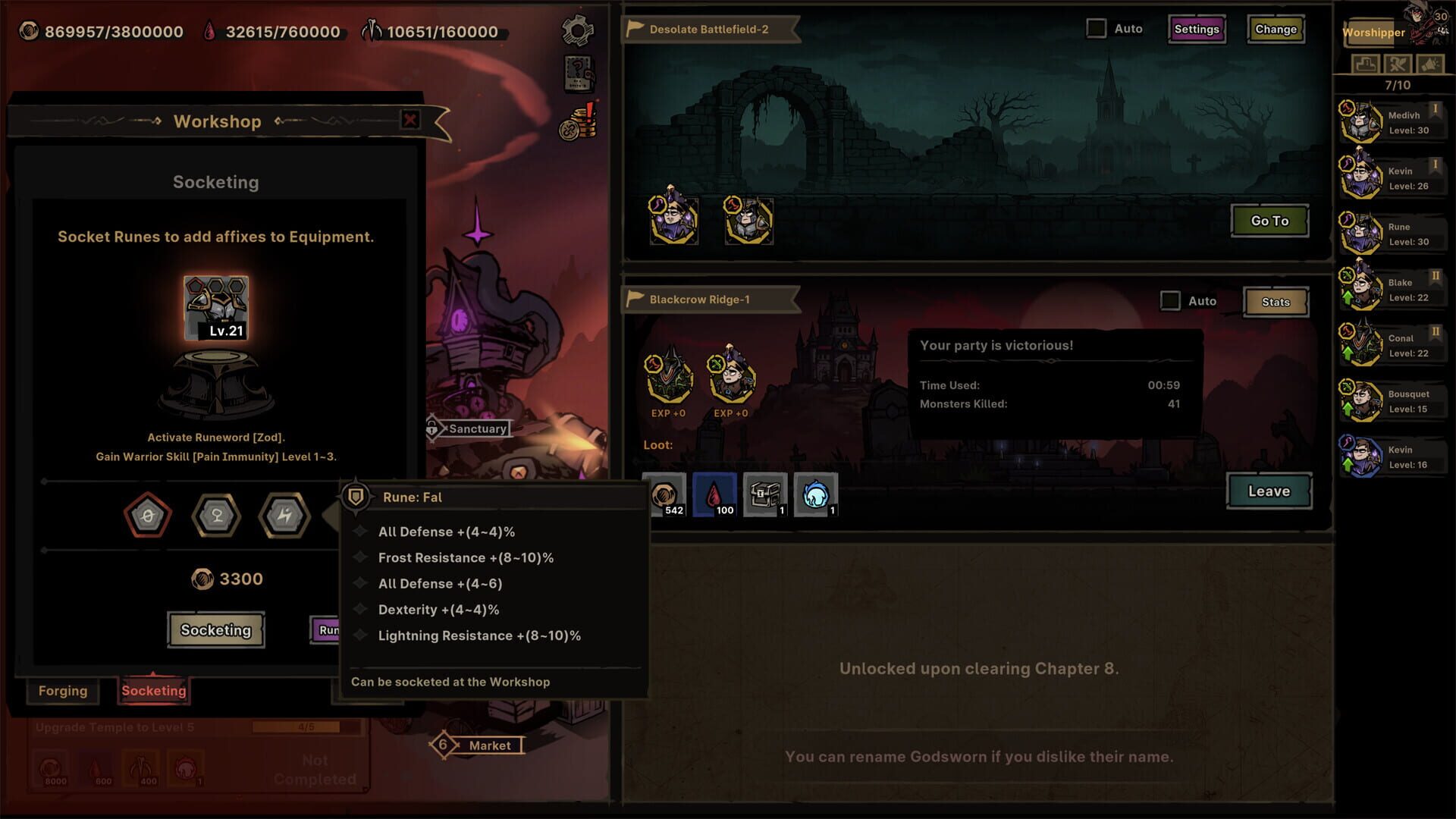 Screenshot for Path of Idle: Old Gods Rising