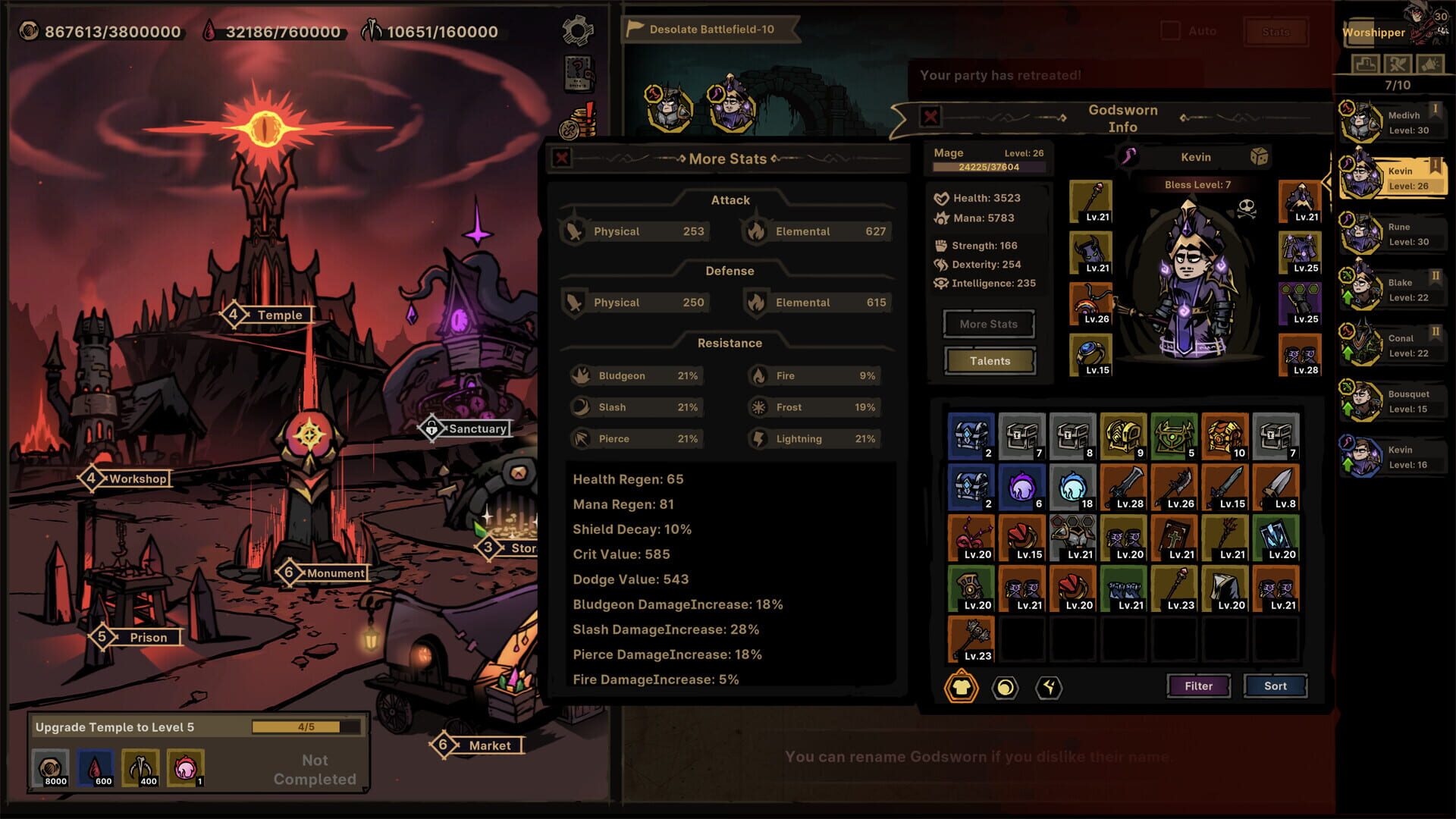 Screenshot for Path of Idle: Old Gods Rising