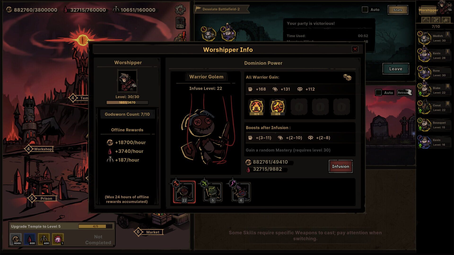 Screenshot for Path of Idle: Old Gods Rising