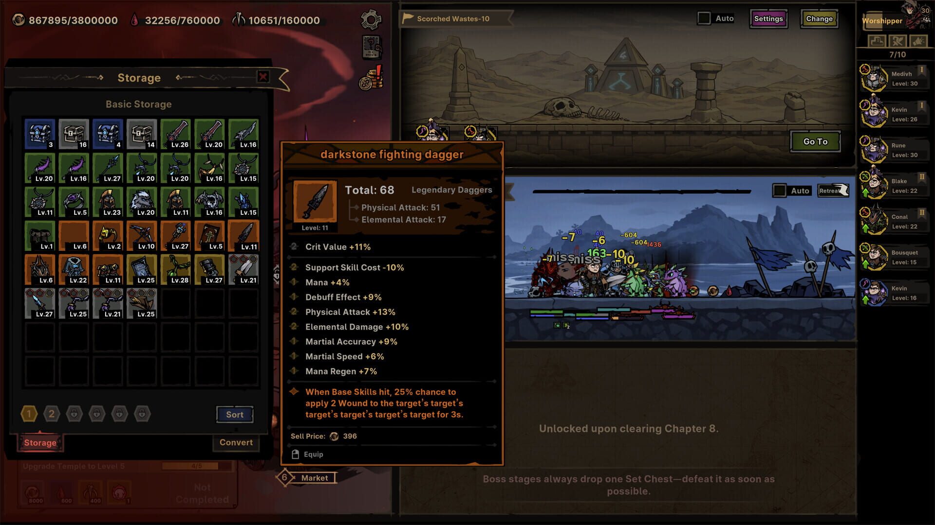 Screenshot for Path of Idle: Old Gods Rising