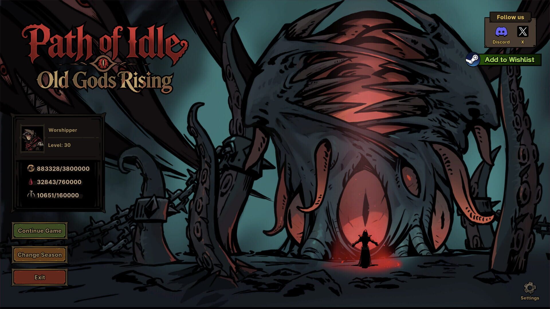 Screenshot for Path of Idle: Old Gods Rising