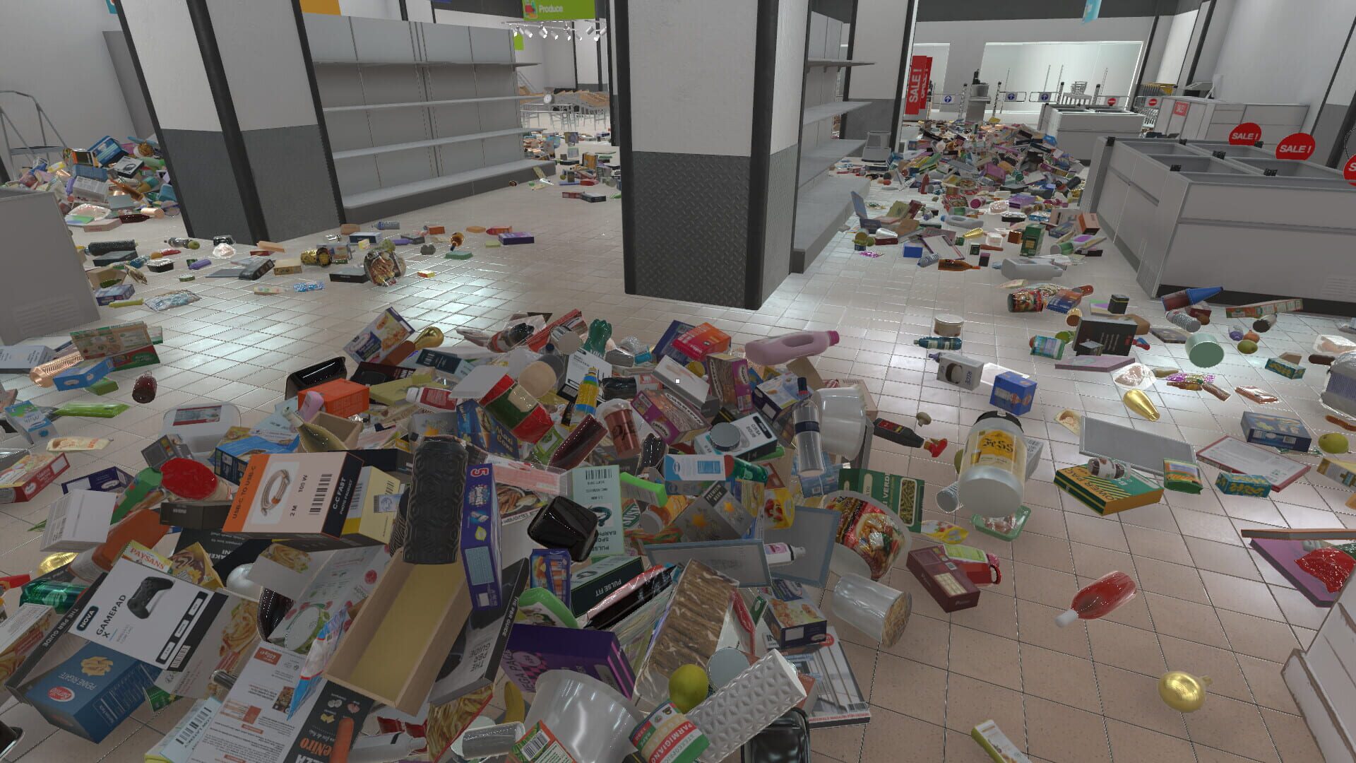 Screenshot for Supermarket Chaos