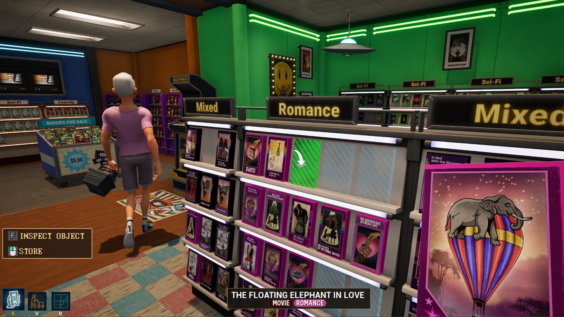 Screenshot for Retro Rewind: Video Store Simulator