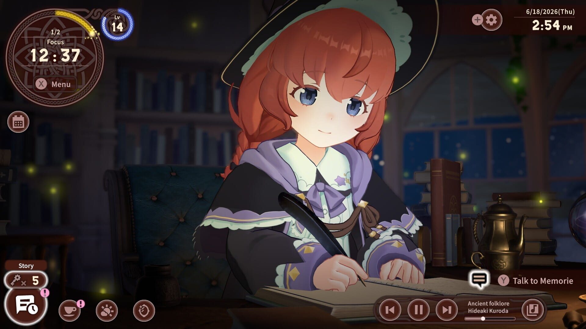Screenshot for Memory of Memorie: A Chill Story