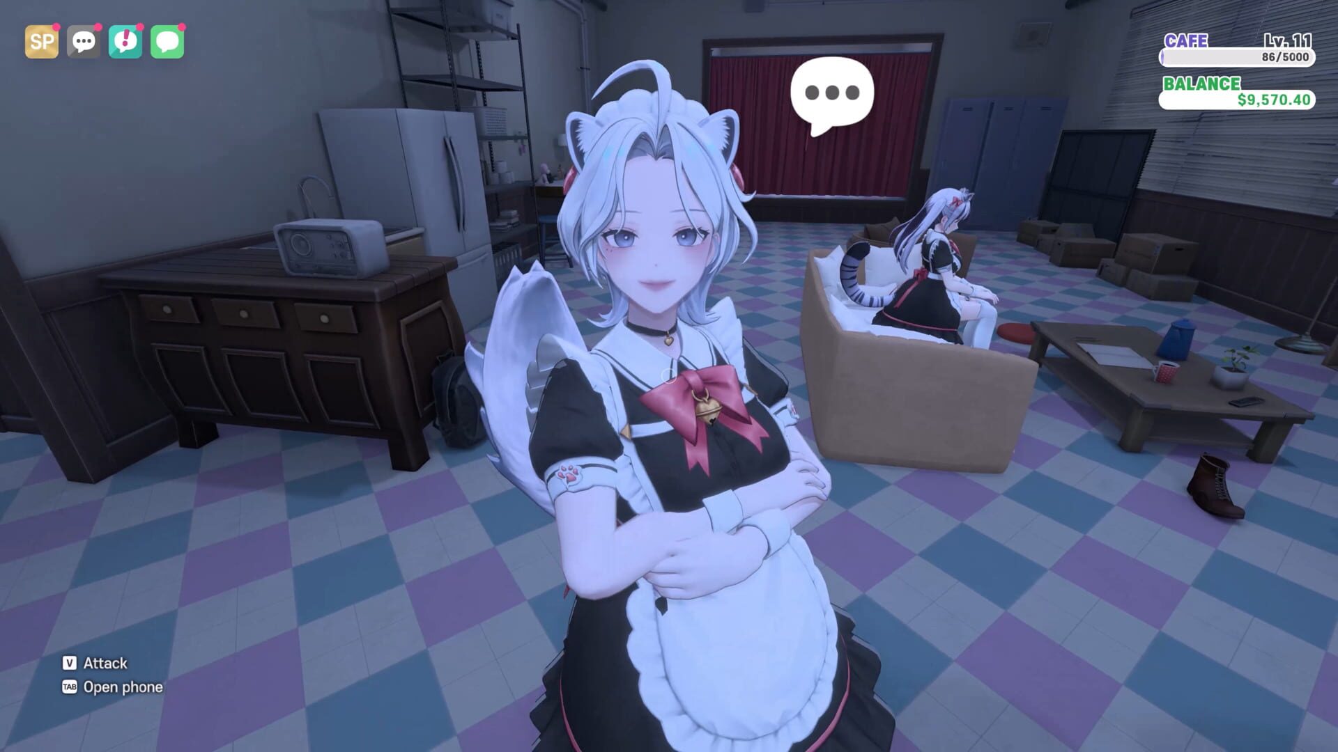 Screenshot for Maid Cafe Simulator
