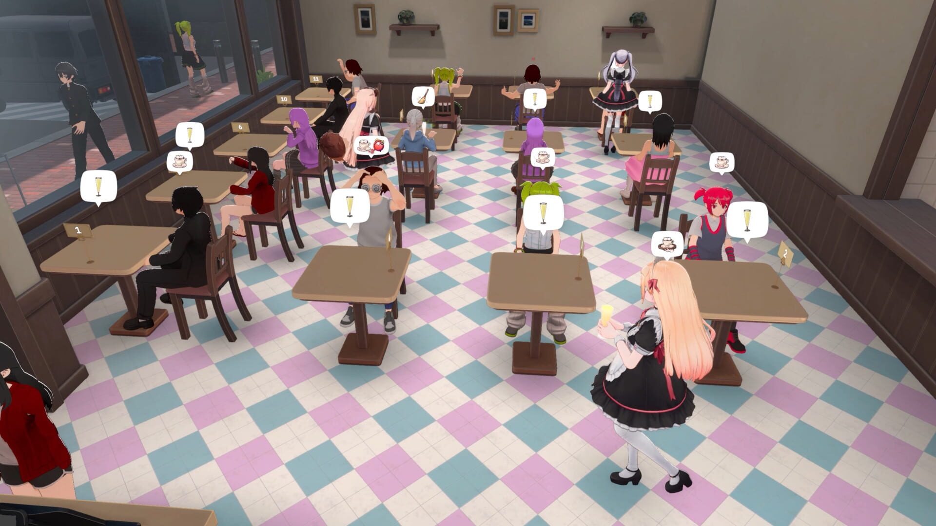 Screenshot for Maid Cafe Simulator