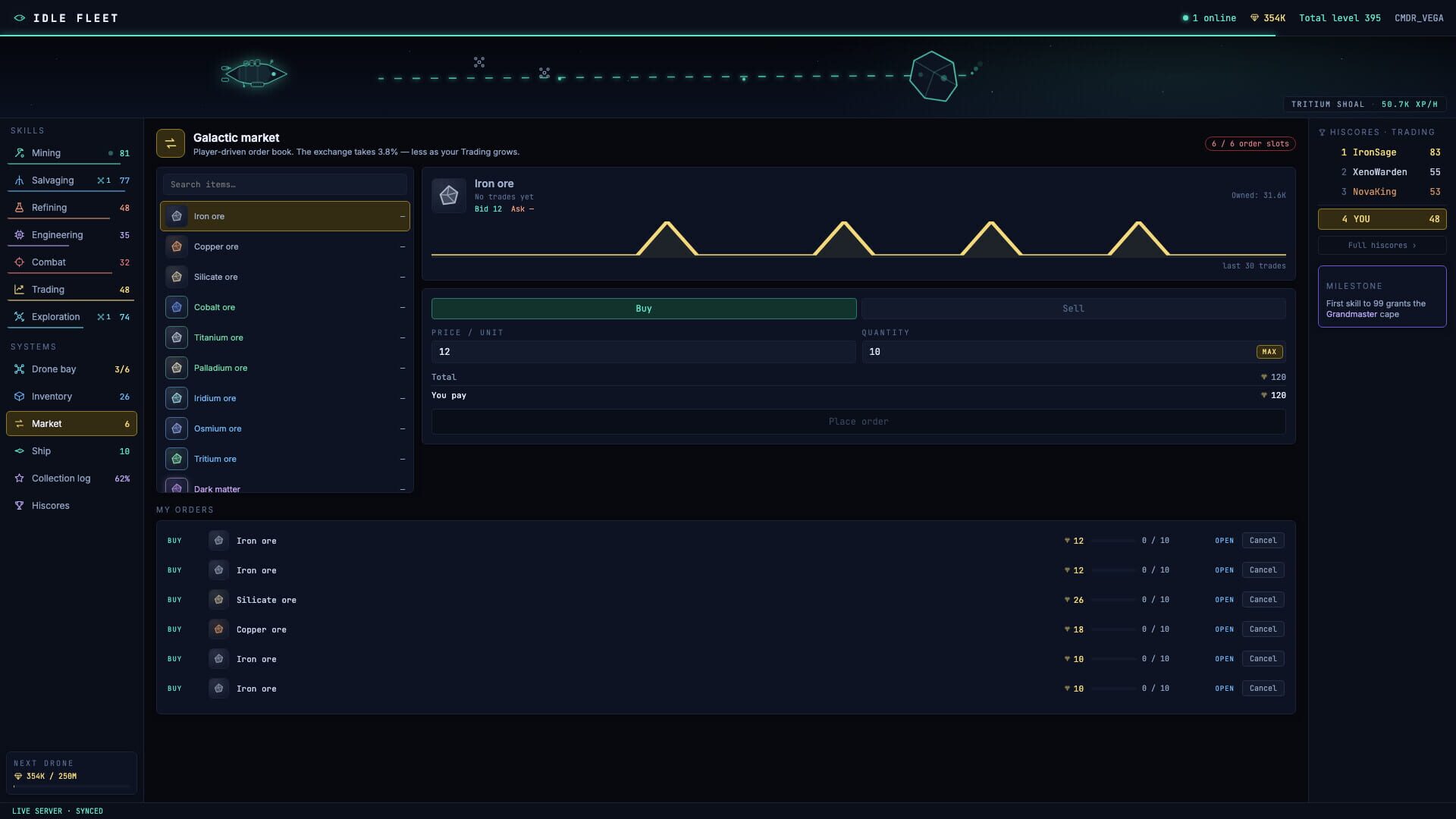 Screenshot for Idle Fleet