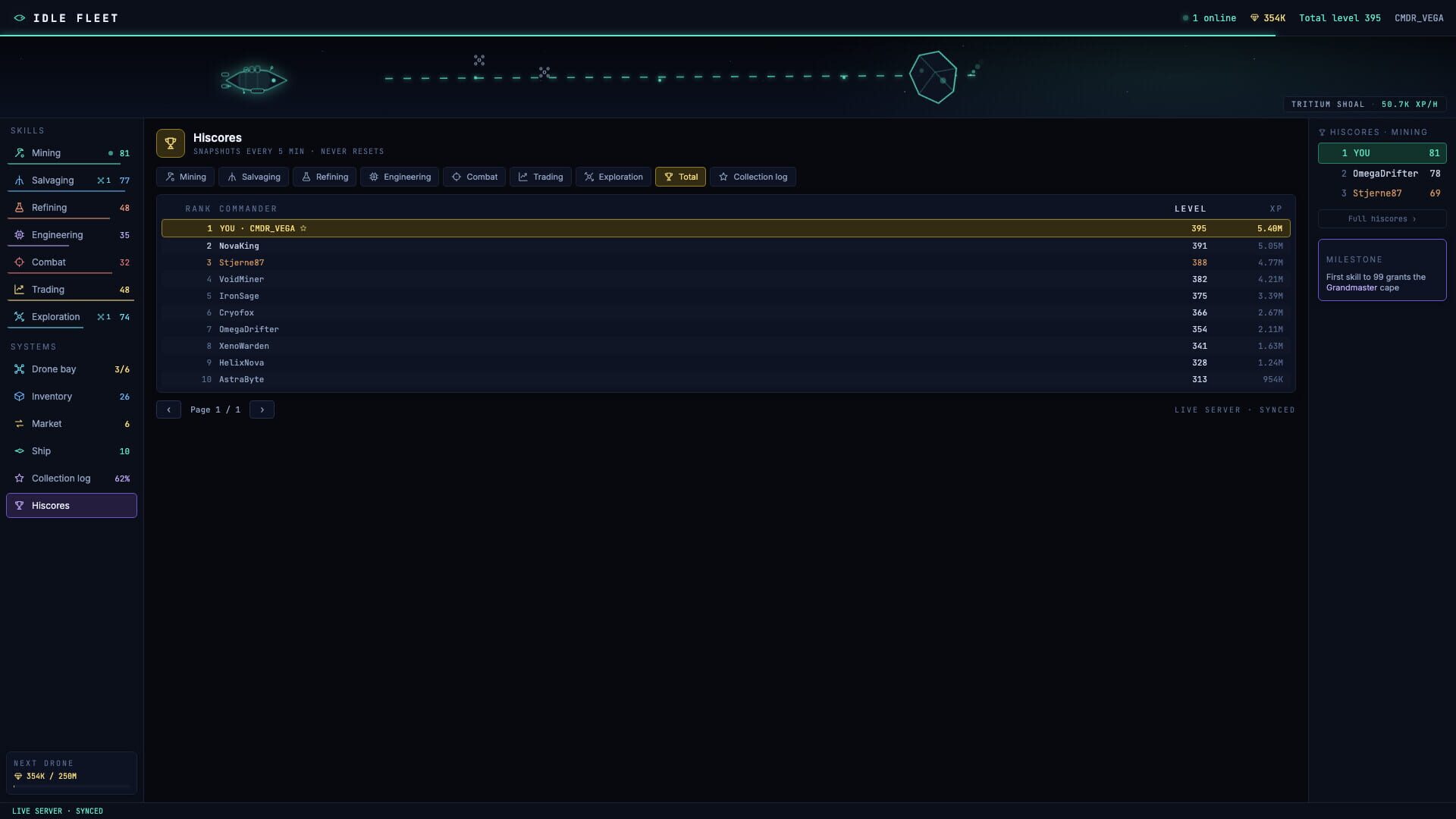 Screenshot for Idle Fleet