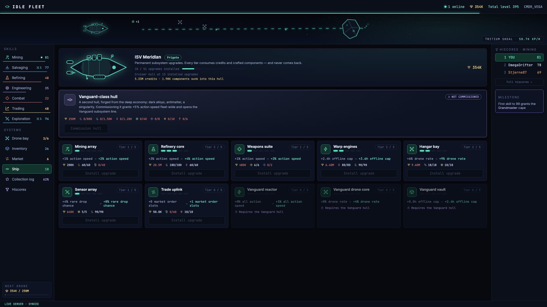 Screenshot for Idle Fleet