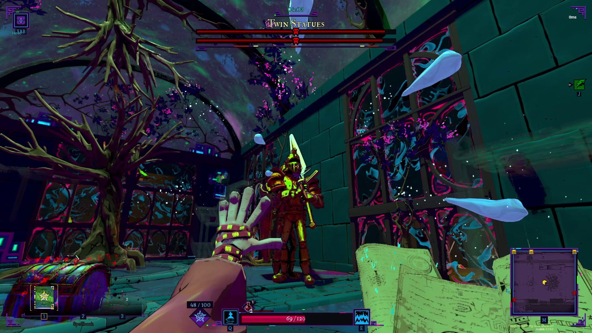 Screenshot for Shadows of Chroma Tower