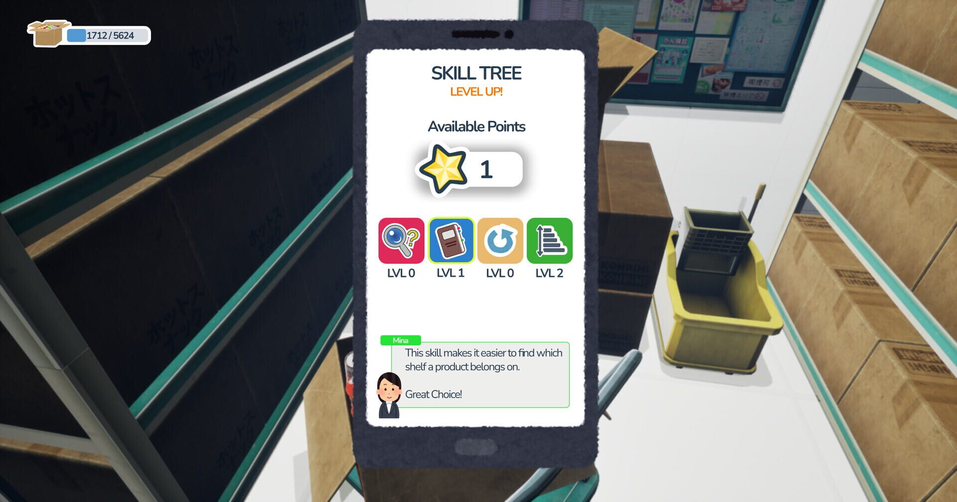 Screenshot for Let's Tidy Up!: Konbini