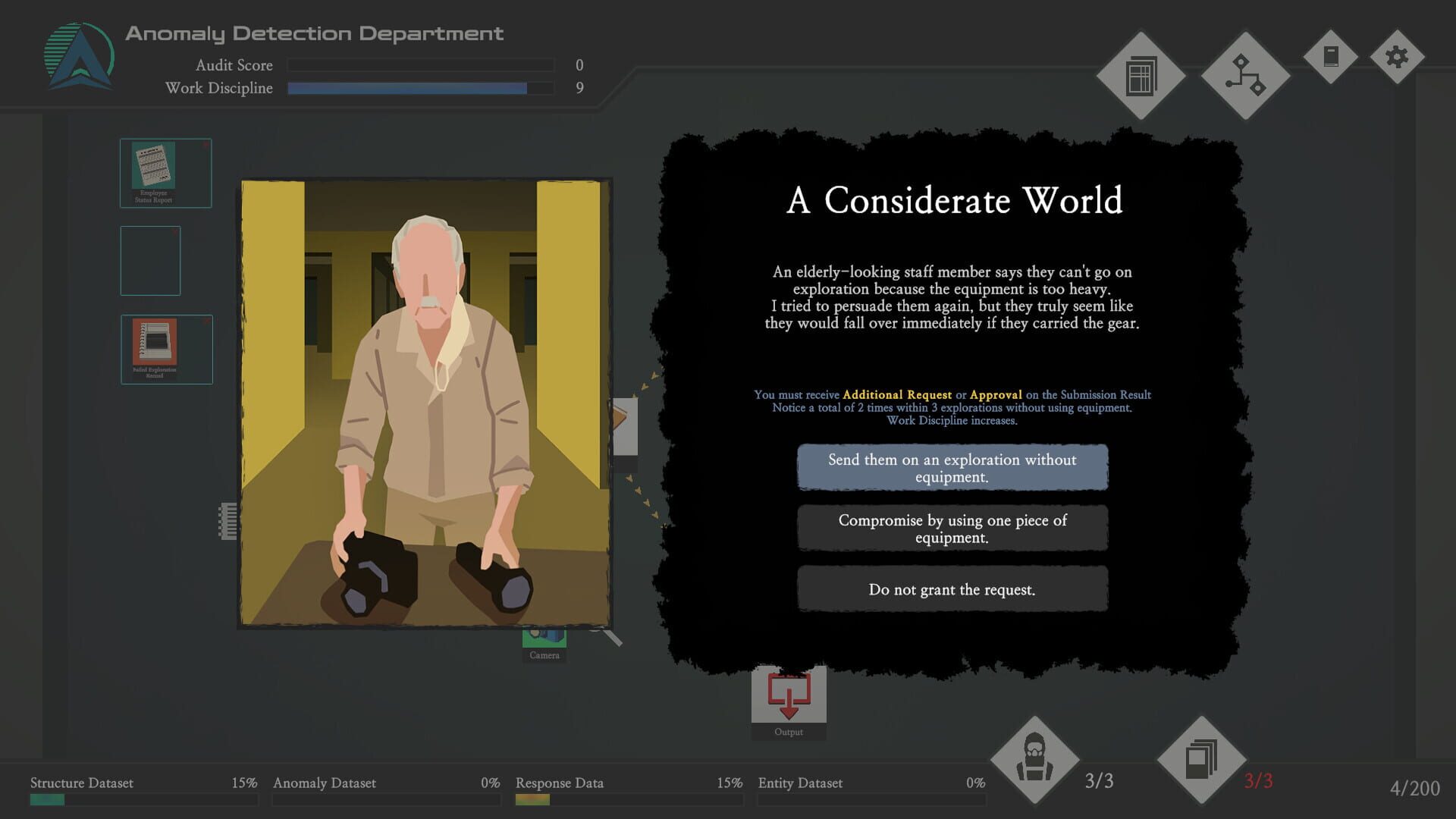 Screenshot for A.D.D. (Anomaly Detection Department)