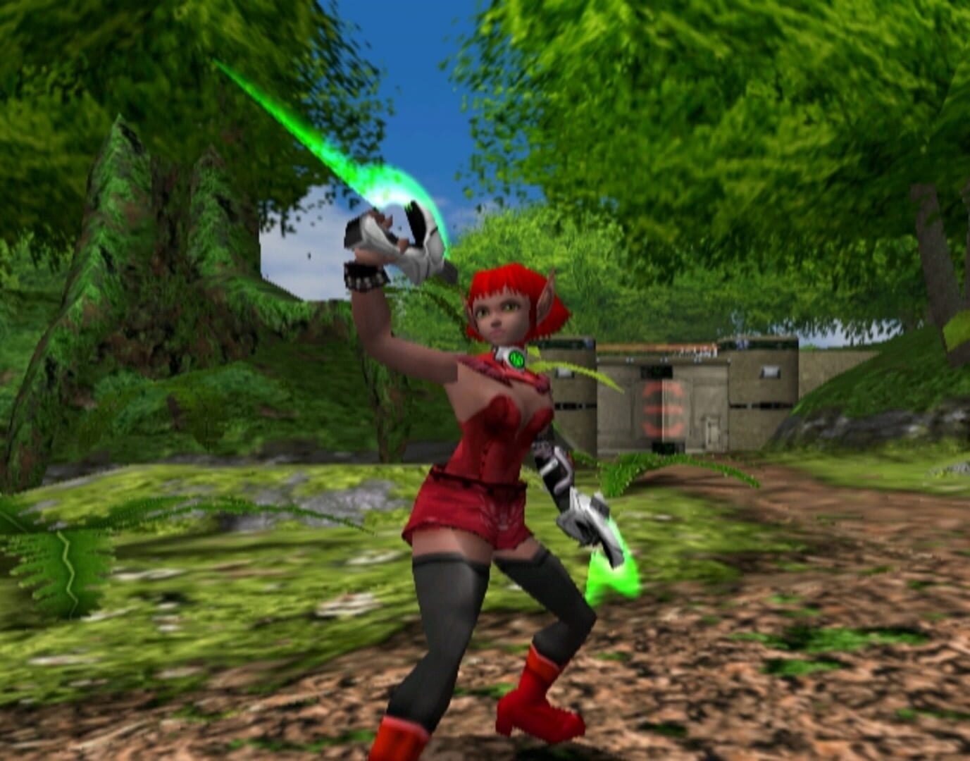 Screenshot for Phantasy Star Online