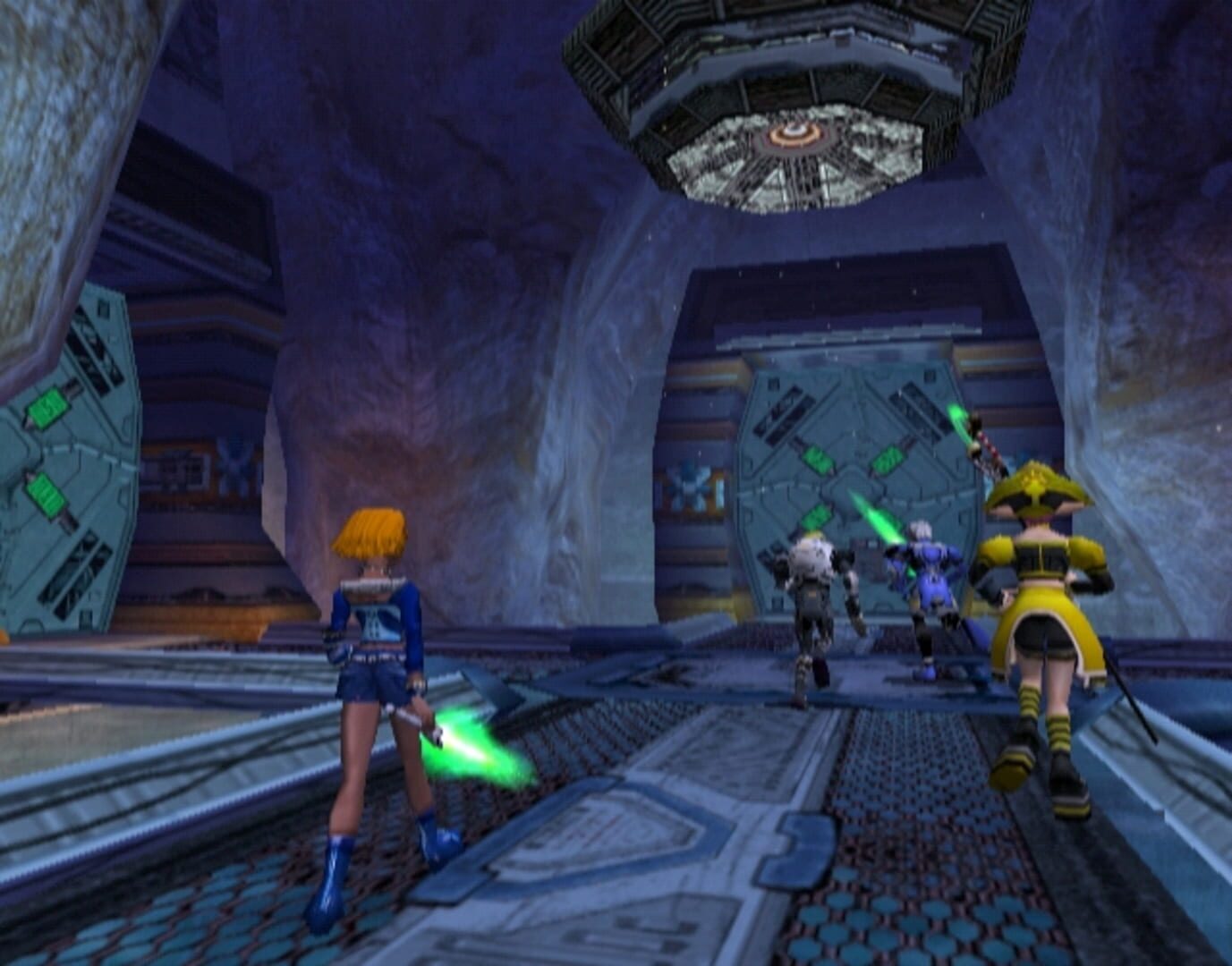 Screenshot for Phantasy Star Online