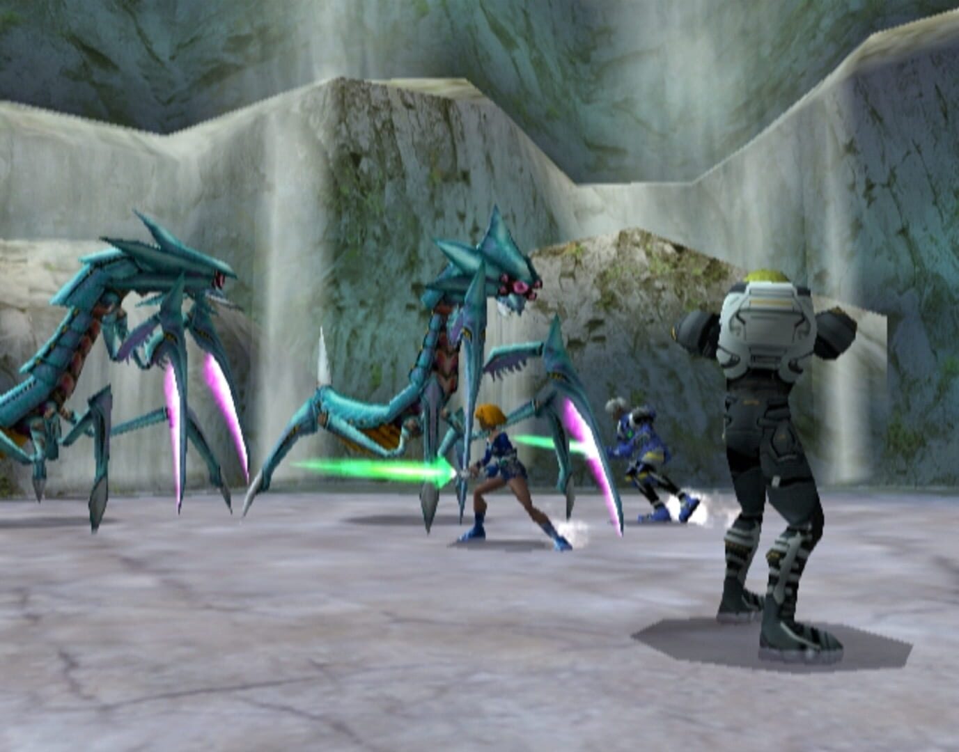 Screenshot for Phantasy Star Online