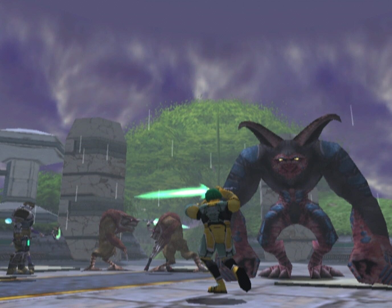 Screenshot for Phantasy Star Online