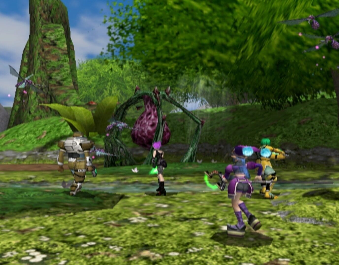 Screenshot for Phantasy Star Online