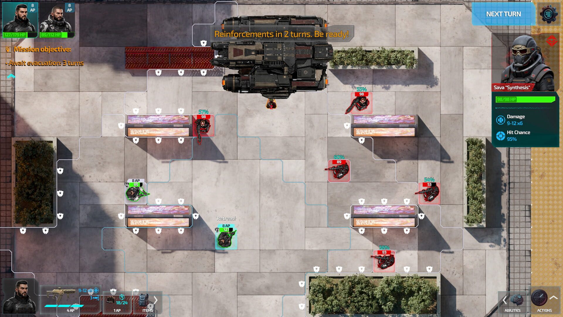 Screenshot for Humanity Echo: Cyberpunk Tactical RPG
