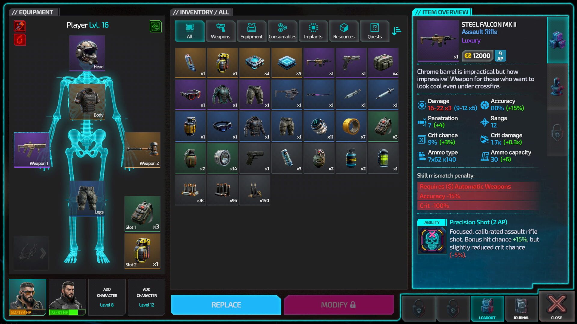Screenshot for Humanity Echo: Cyberpunk Tactical RPG