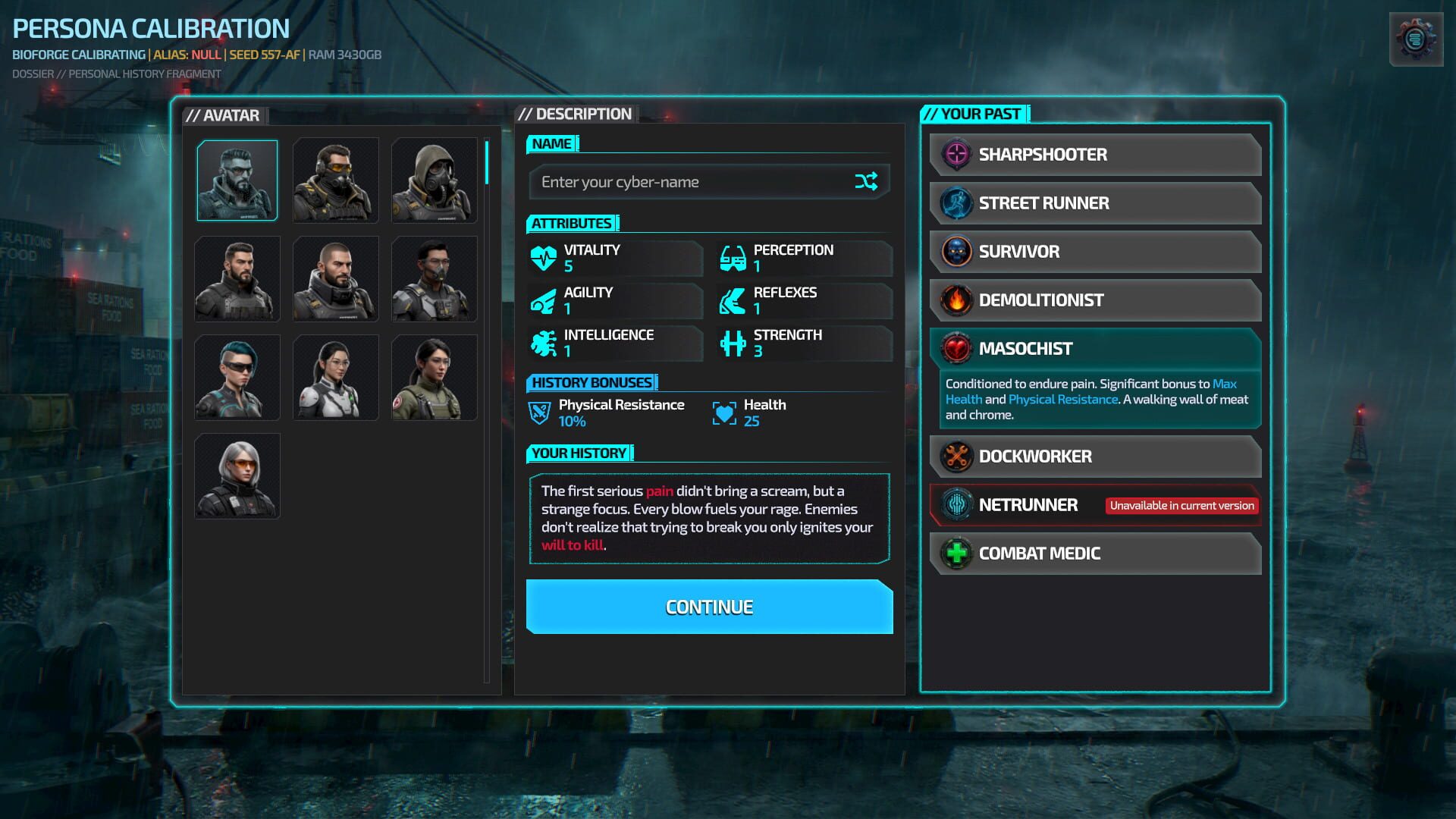 Screenshot for Humanity Echo: Cyberpunk Tactical RPG
