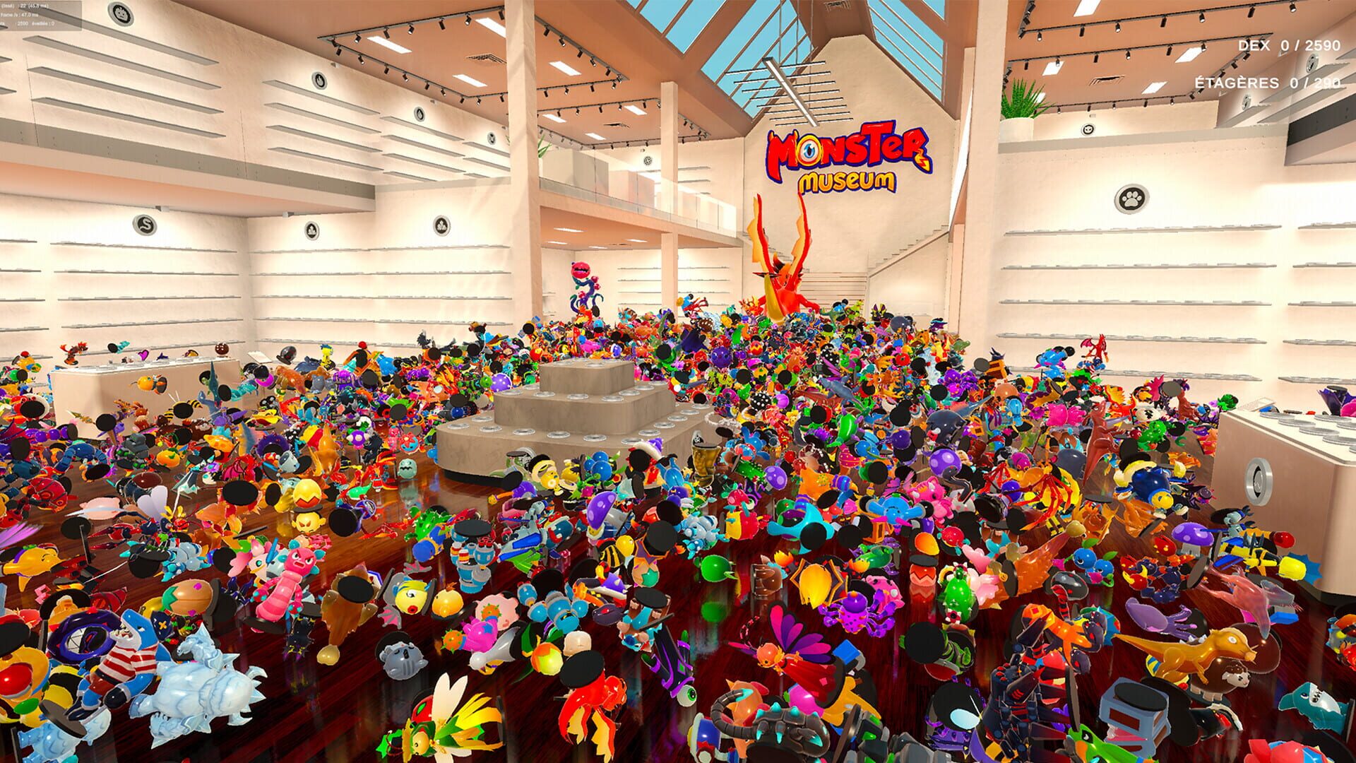 Screenshot for Monster Museum: Tidy Up the Collection!