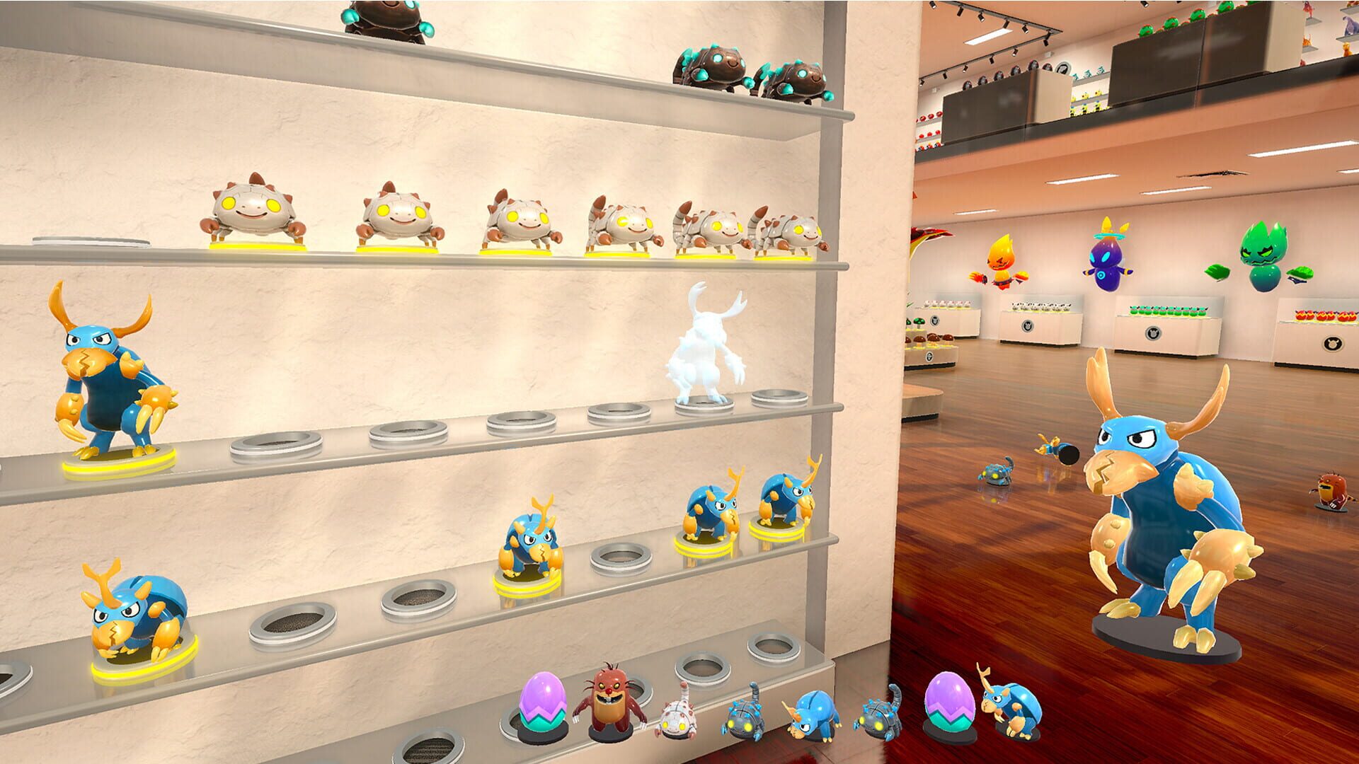 Screenshot for Monster Museum: Tidy Up the Collection!