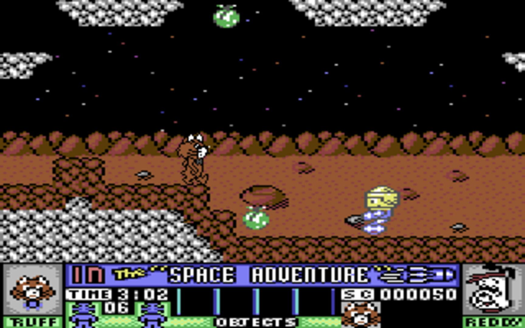 Screenshot for Ruff and Reddy in the Space Adventure