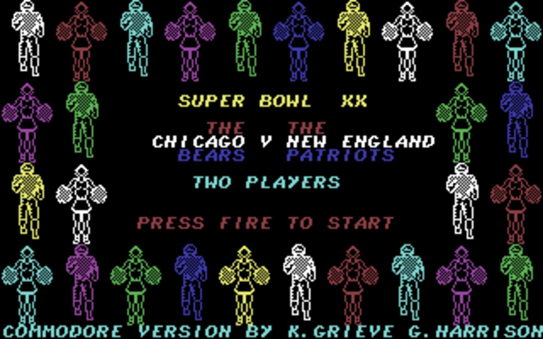 Screenshot for Super Bowl XX