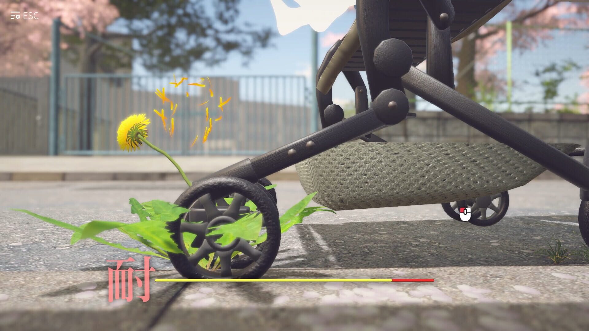 Screenshot for The Dandelion Endures.