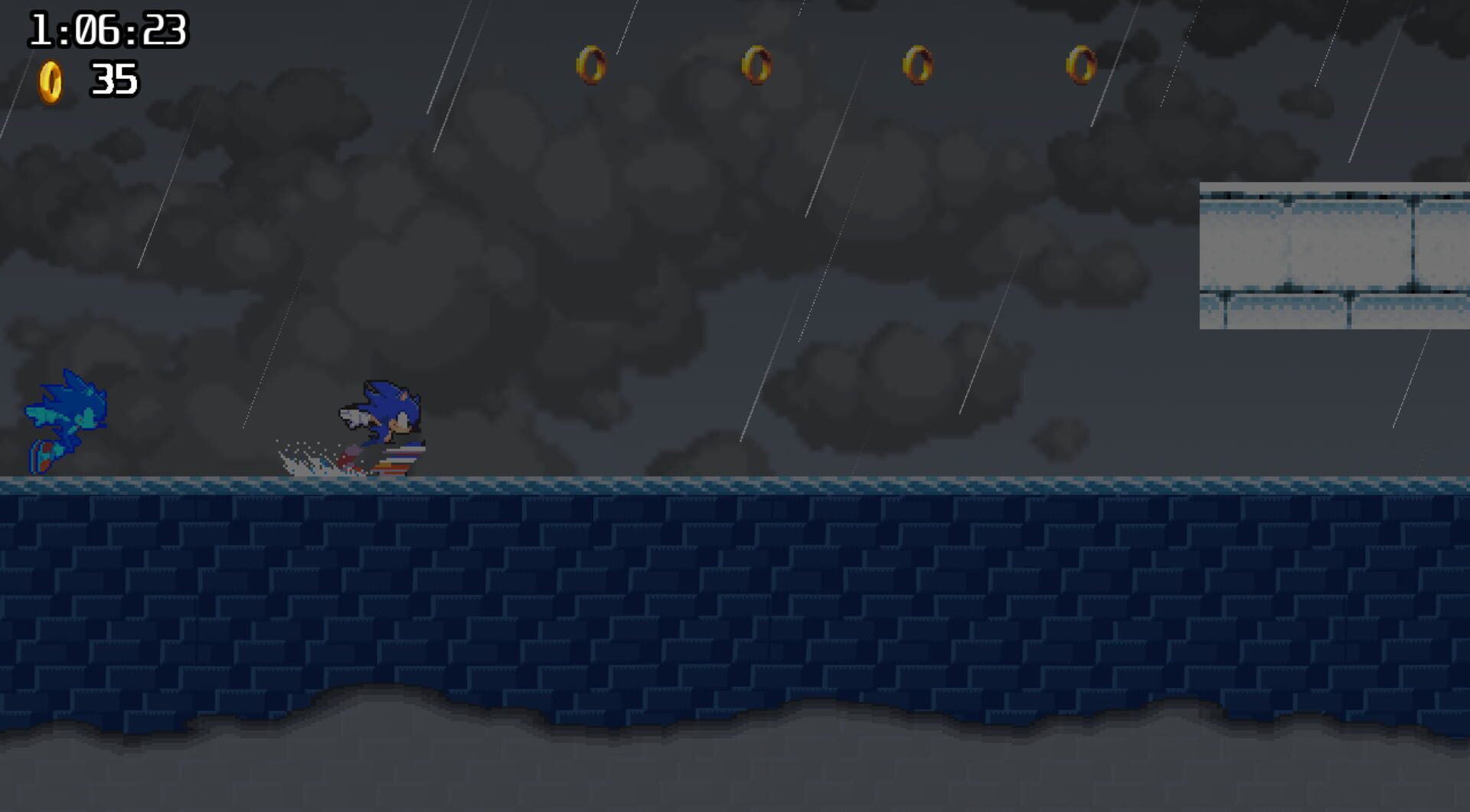 Screenshot for Sonic into the Black Sea