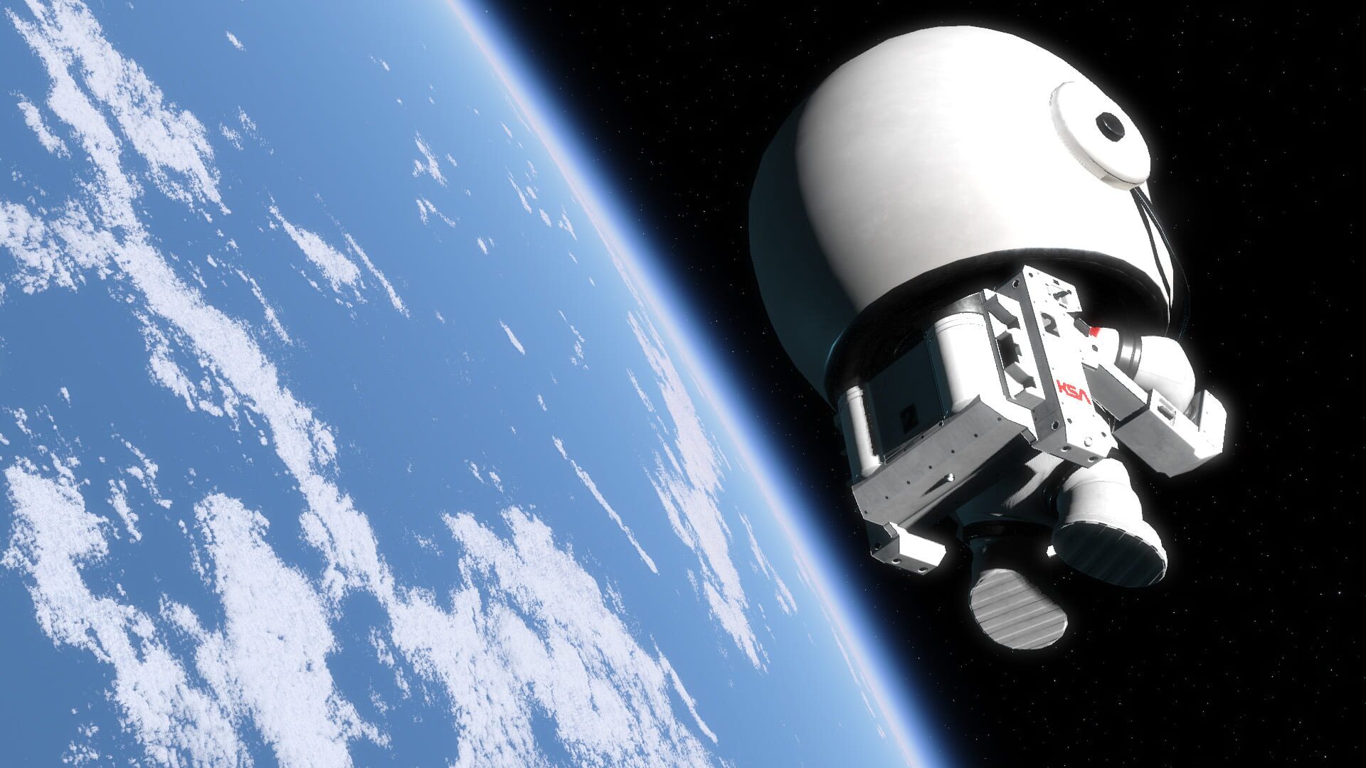Screenshot for Kitten Space Agency