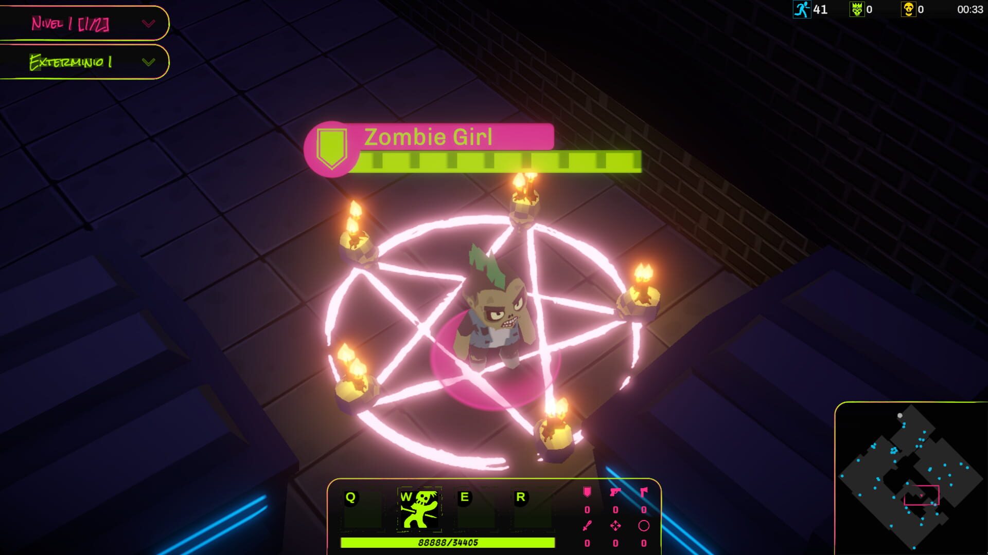 Screenshot for Zombie Girl