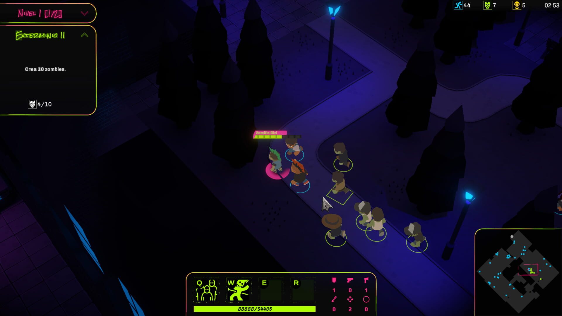 Screenshot for Zombie Girl