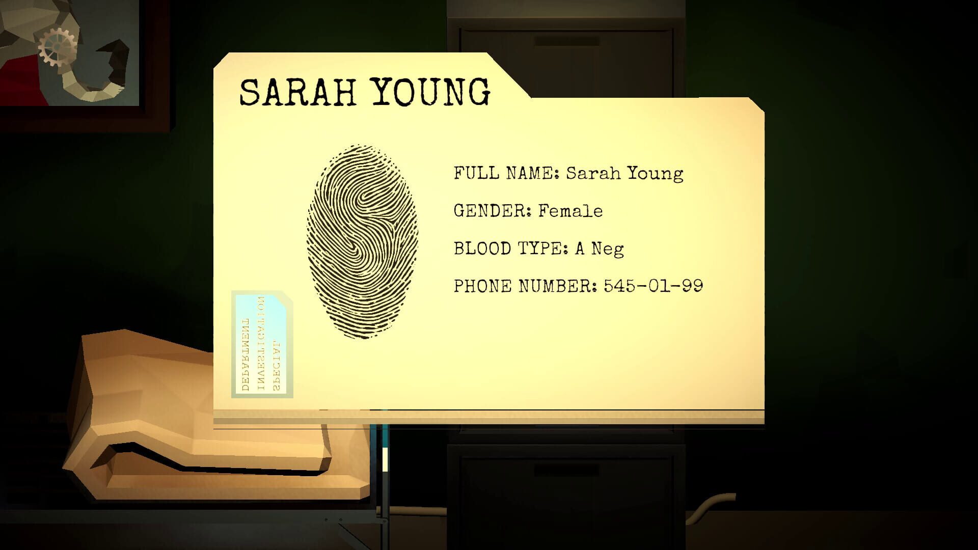 Screenshot for Dual Protocol: The Case of Eva & Miles