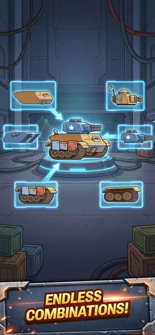 Screenshot for Steelborn: Tank Idle RPG