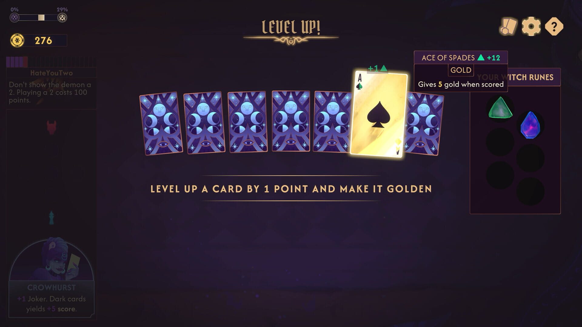 Screenshot for The Demon's Table
