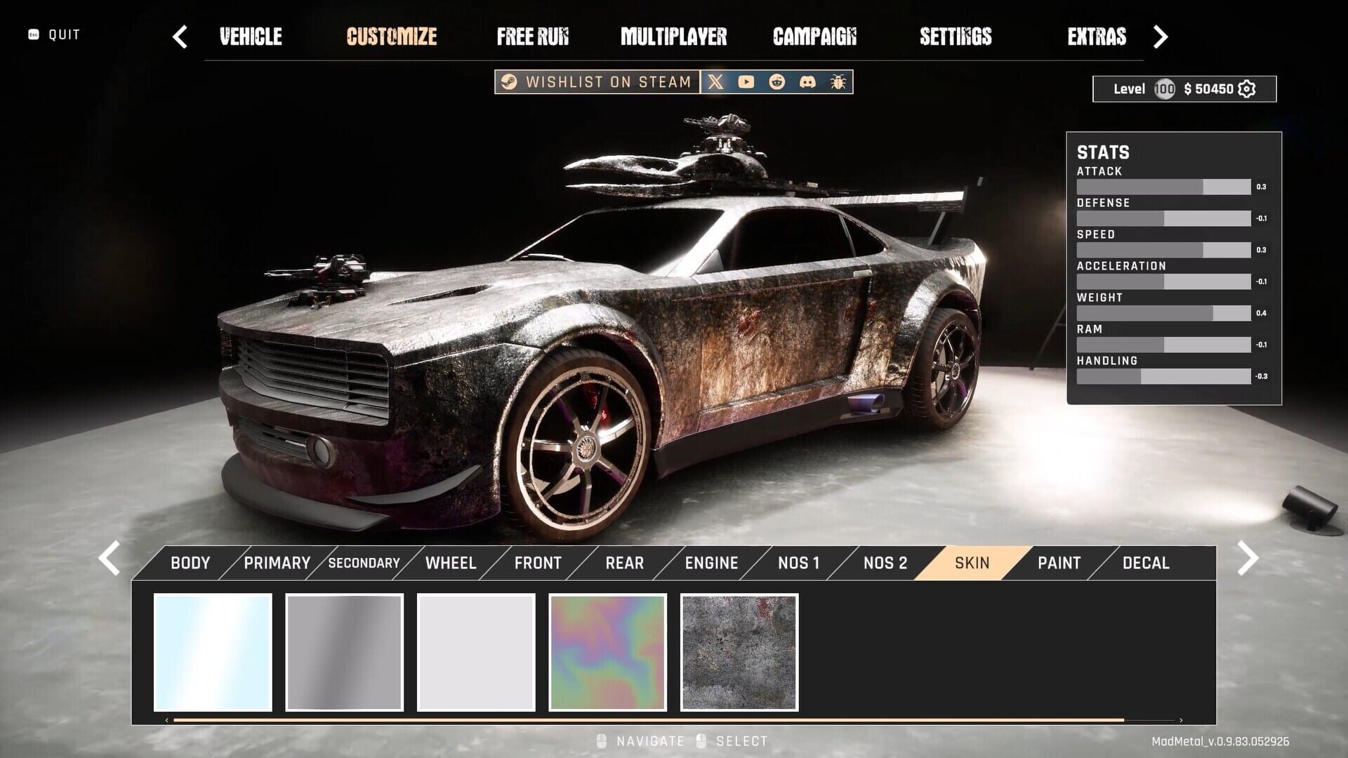 Screenshot for Mad Metal