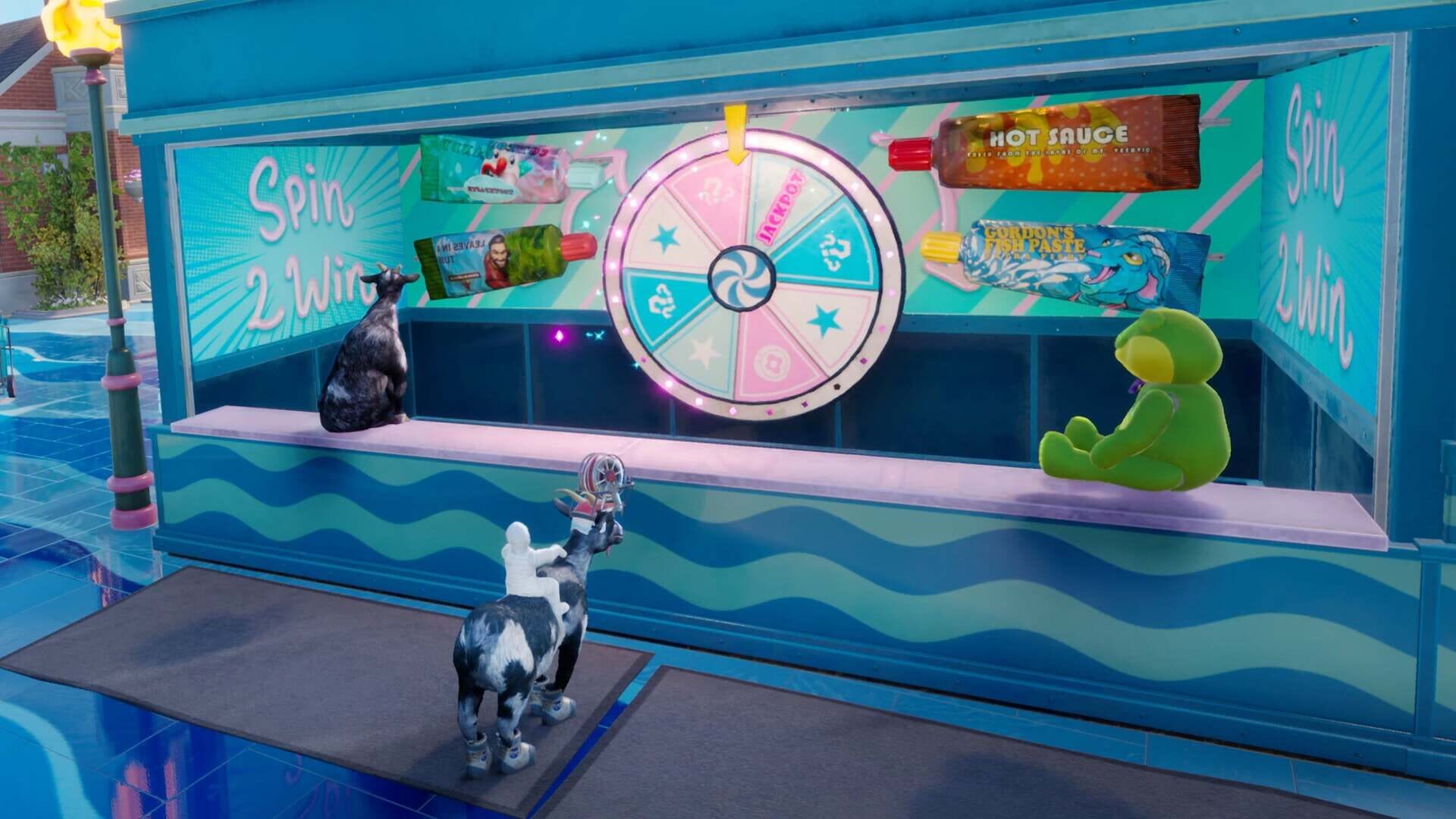 Screenshot for Goat Simulator 3: Ticket to Dizzyworld