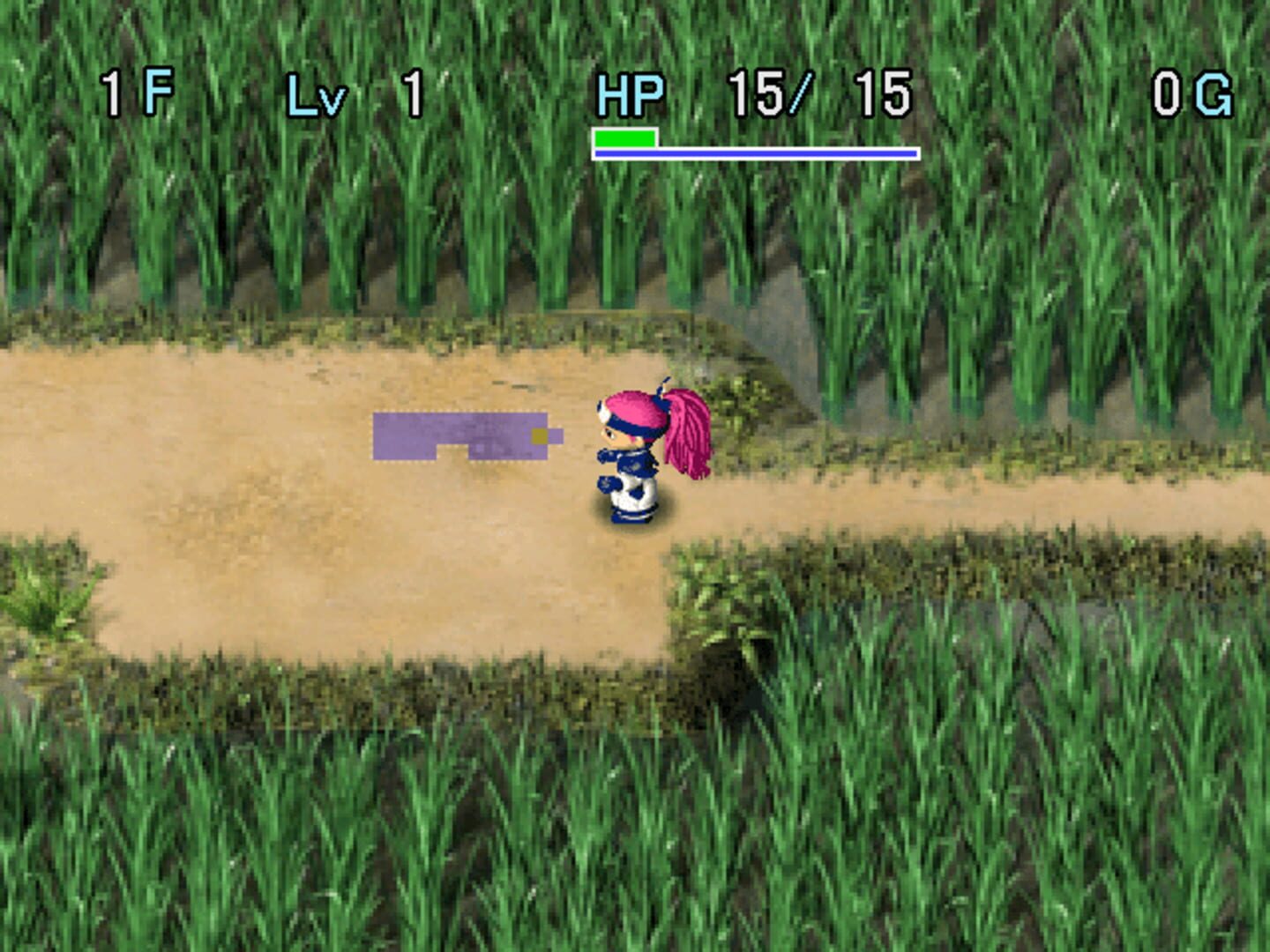 Screenshot for Fushigi no Dungeon: Fuurai no Shiren Gaiden - Onna Kenshi Asuka Kenzan!